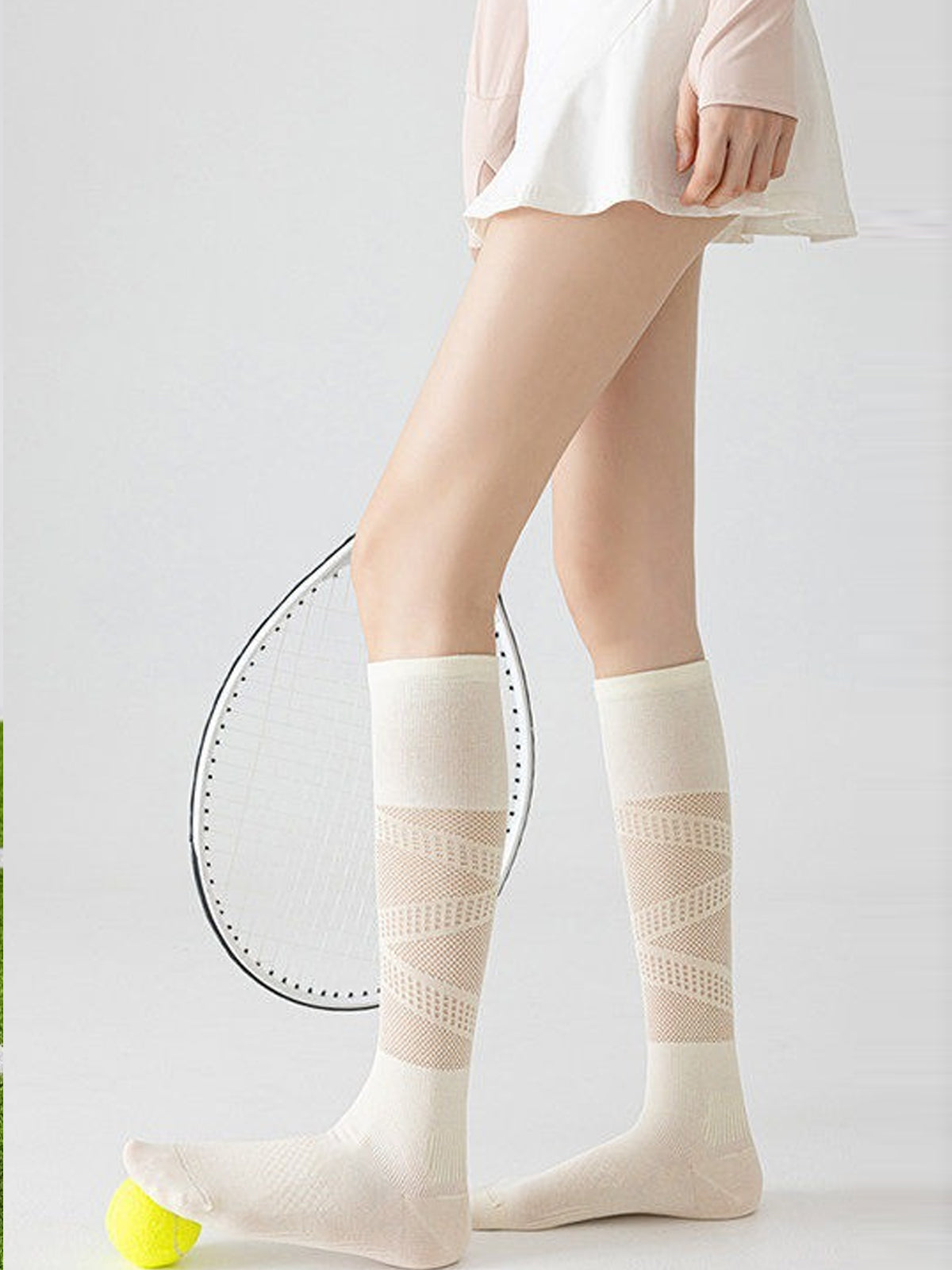 Womens Calf Compression Socks for Running & Hiking - Flexvibe product image 9