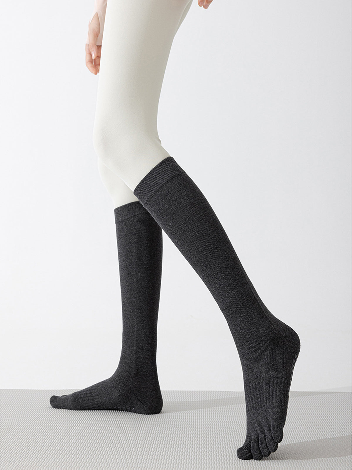 Calf-High Five-Toe Yoga Compression Socks - Flexvibe product image 12