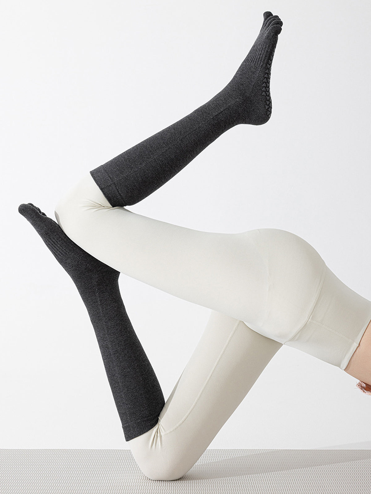 Calf-High Five-Toe Yoga Compression Socks - Flexvibe product image 13