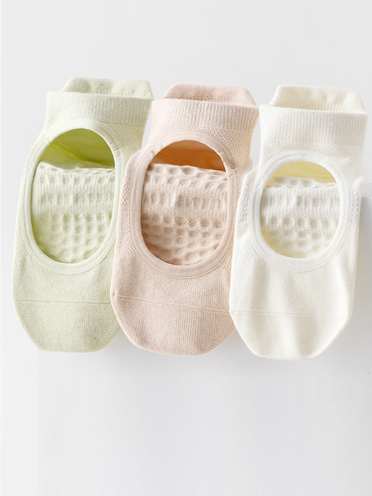 Seamless Cotton Pilates Grip Socks for Women - Flexvibe product image 4