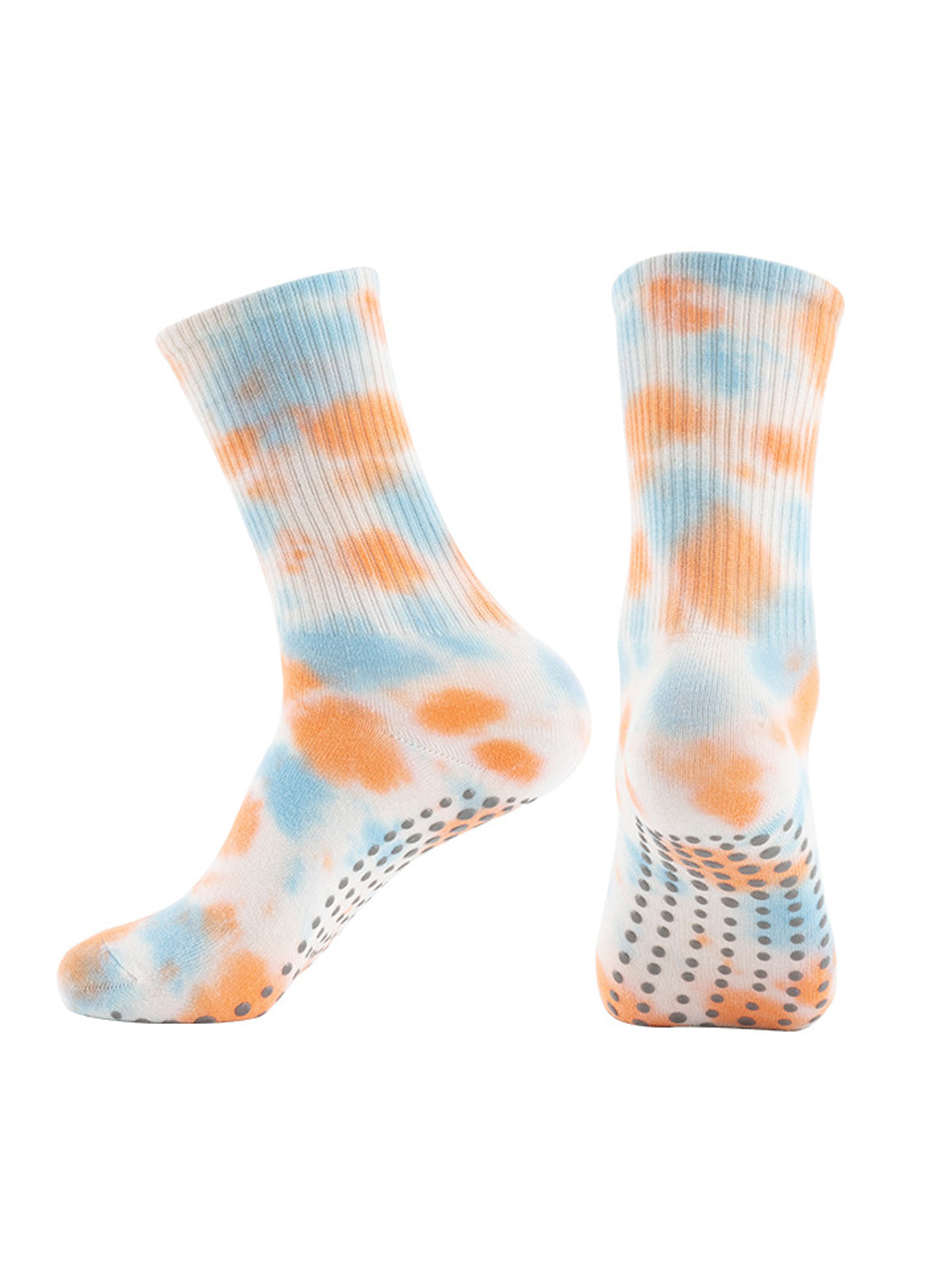 Tie-Dye Non-Slip Yoga & Pilates Socks - Flexvibe product image 2