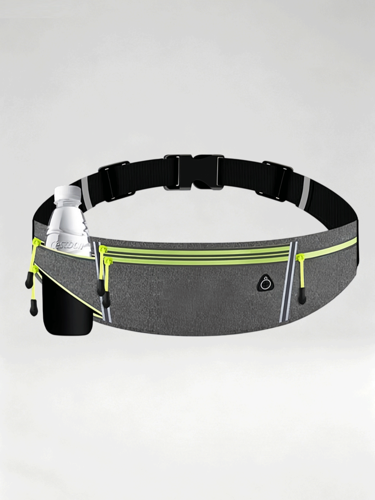 Flexvibe Running Waist Pack, Light Slim Water Bottle Holder for Marathon Jogging, Phone Pouch for Men Women