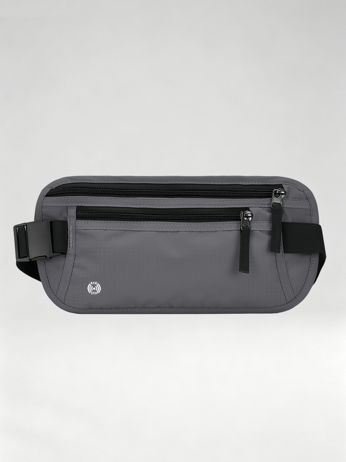 Flexvibe Anti-Scan Travel Passport Pouch, Hidden Waterproof Waist Bag for Phone & Documents