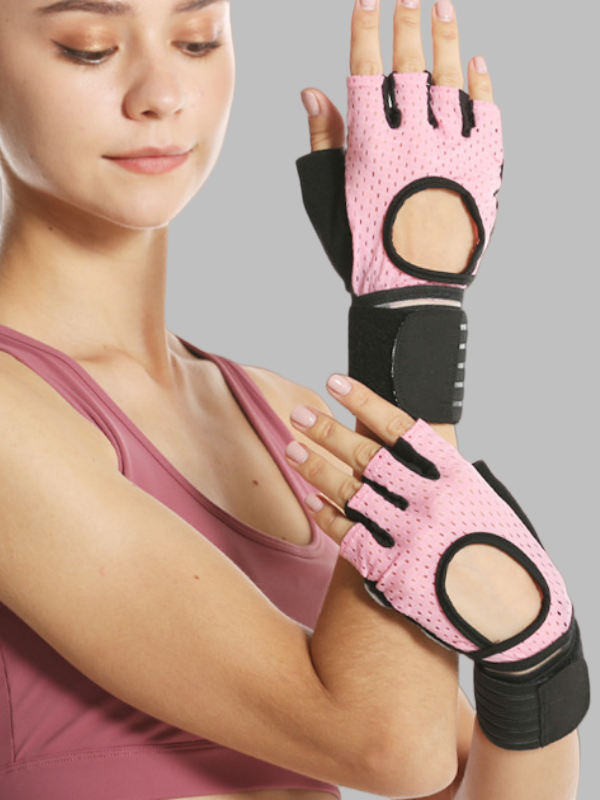 Flexvibe Thin Fitness Sports Gloves, Sweat-Wicking Anti-Slip Anti-Callus Hand Protectors for Pull-Up Bar, Cycling & Gym Equipment Training