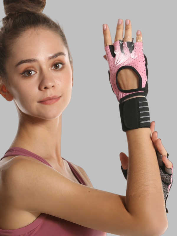 Flexvibe Thin Fitness Sports Gloves, Sweat-Wicking Anti-Slip Anti-Callus Hand Protectors for Pull-Up Bar, Cycling & Gym Equipment Training
