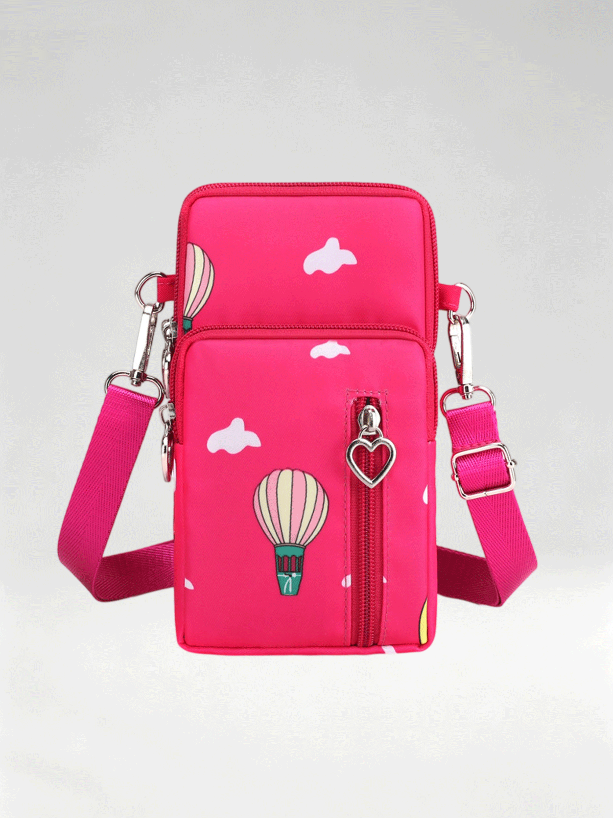 Flexvibe Mini Cell Phone Crossbody Bag for Women, Versatile Vertical Neck Pouch Coin Purse