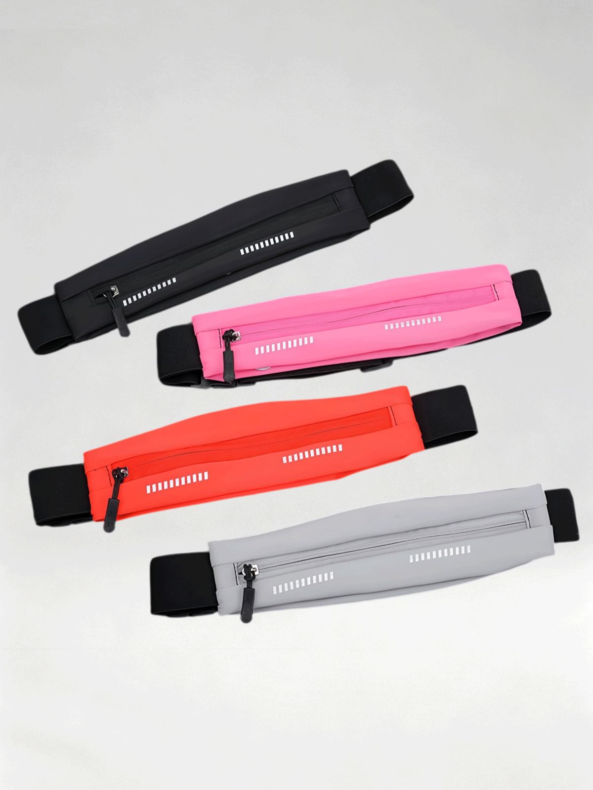 Flexvibe Slim Waterproof Running Fanny Pack, Invisible Waist Belt, 6.5 Inch Sports Phone Pouch