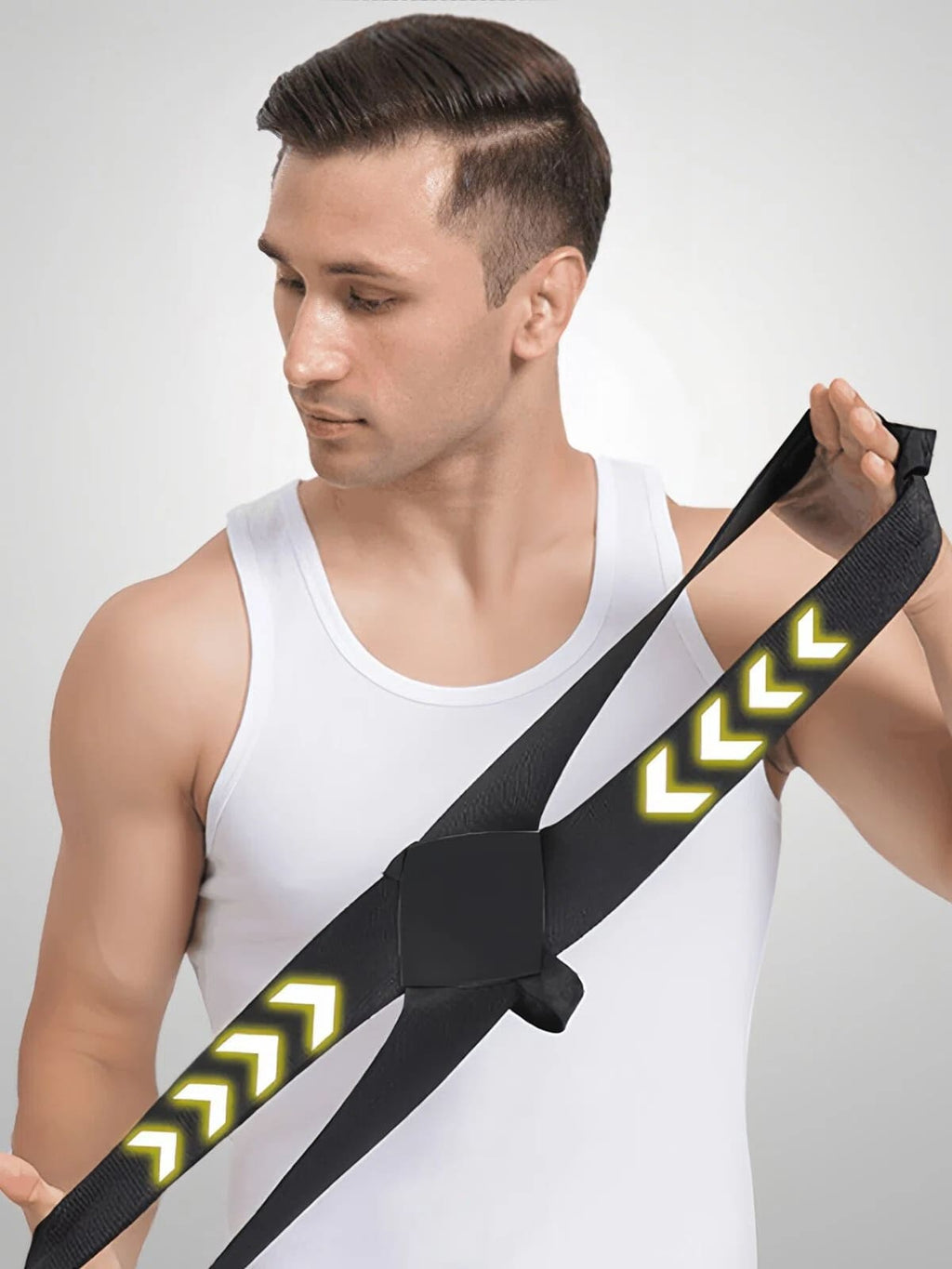 Flexvibe Invisible Breathable Thin Posture Corrector Under Clothes for Office Men Women Shoulder Straightening