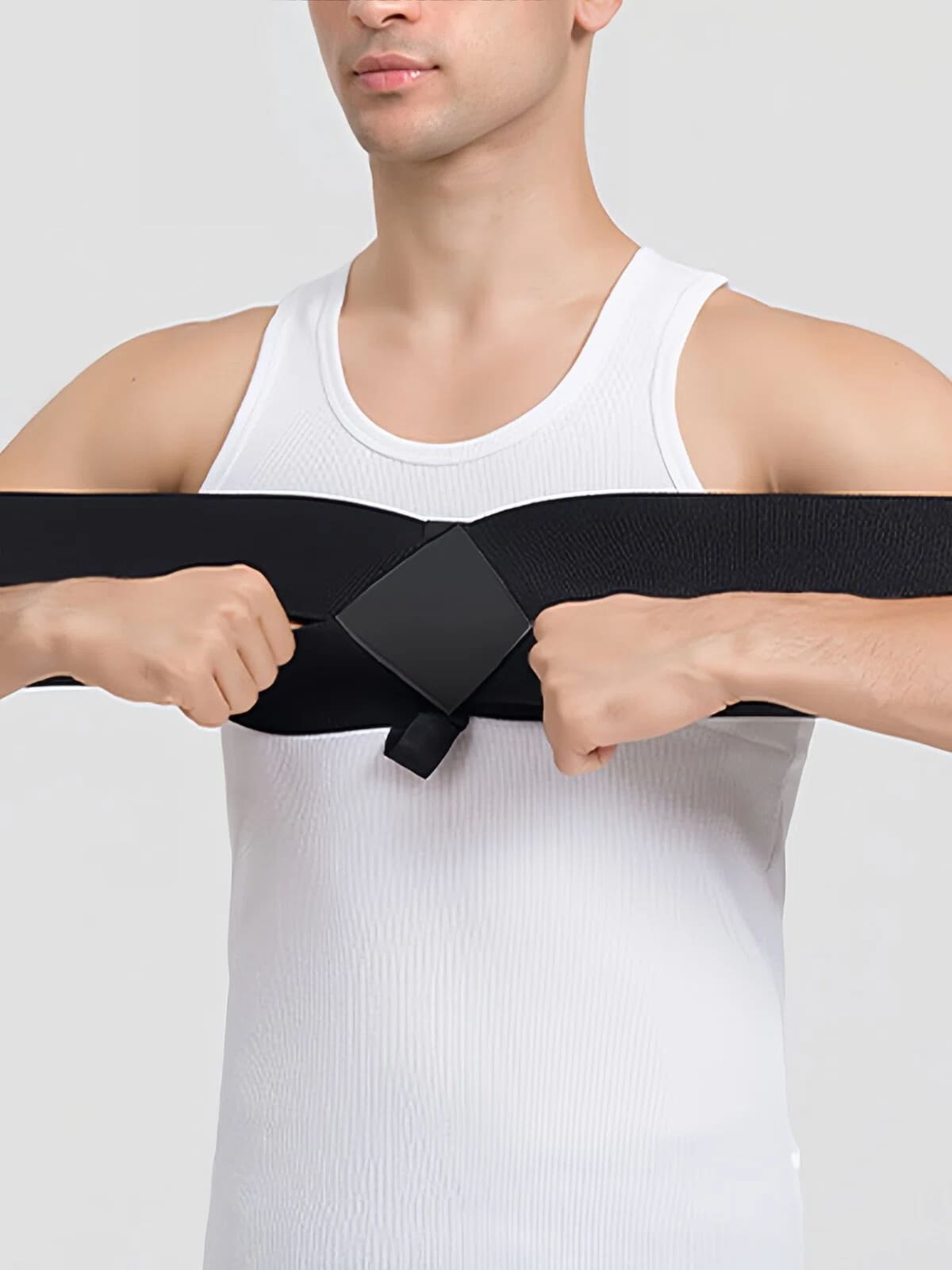Flexvibe Invisible Breathable Thin Posture Corrector Under Clothes for Office Men Women Shoulder Straightening