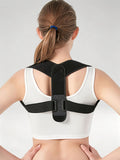 Flexvibe Invisible Thin Breathable Under‑Clothes Posture Corrector for Office Men Women Shoulder Straightening