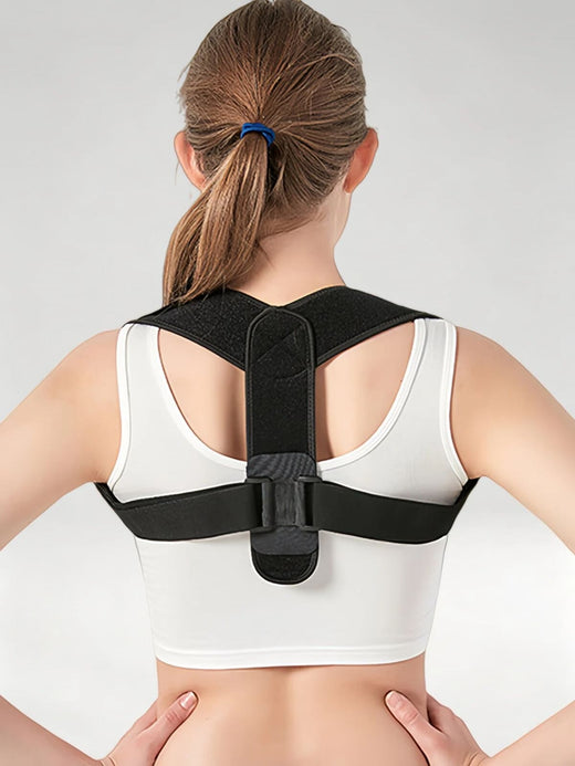 Flexvibe Invisible Thin Breathable Under‑Clothes Posture Corrector for Office Men Women Shoulder Straightening