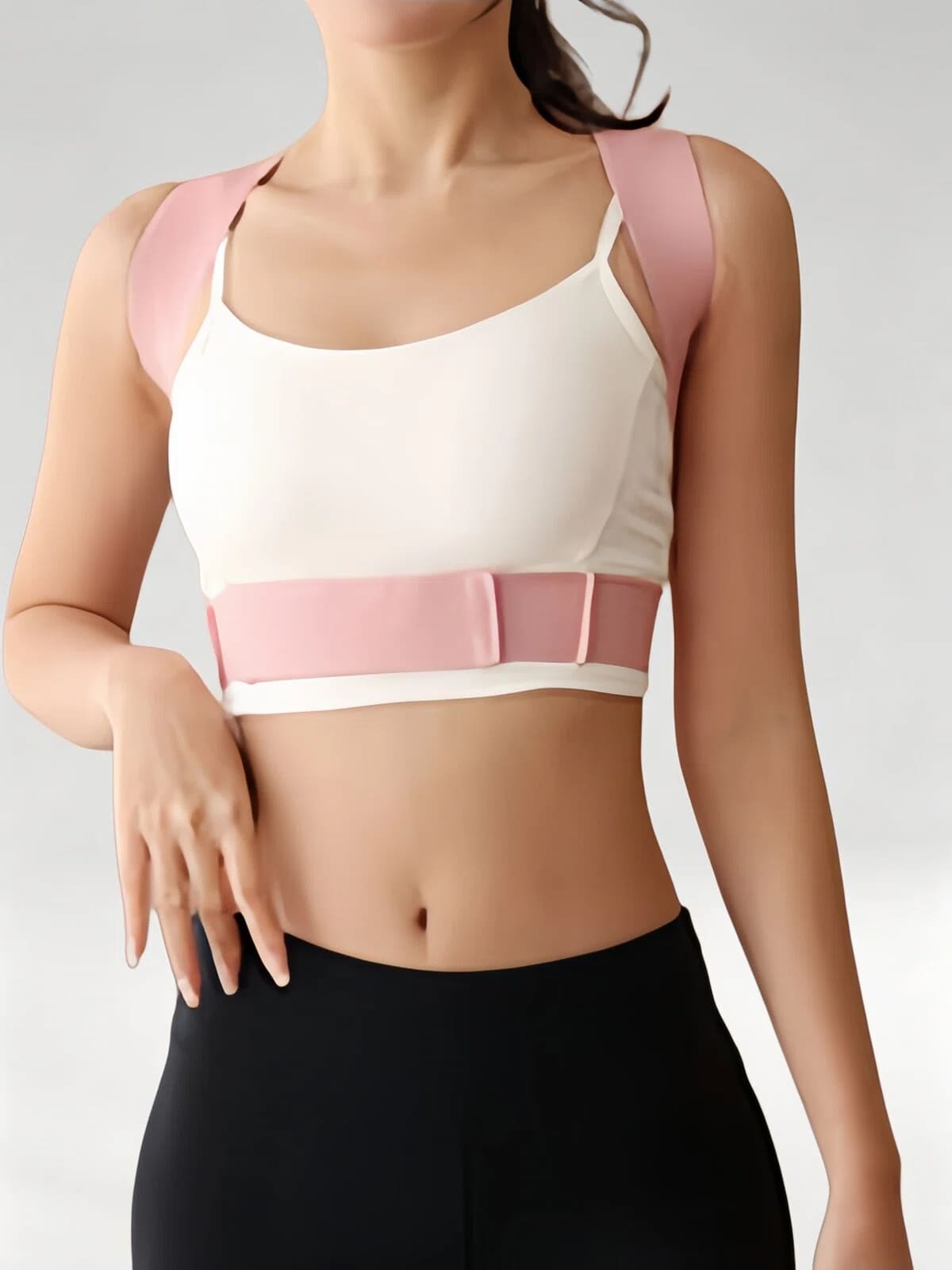 Flexvibe Keel‑Support Posture Corrector for Adults Shoulder Open Straight Back Improve Body Posture