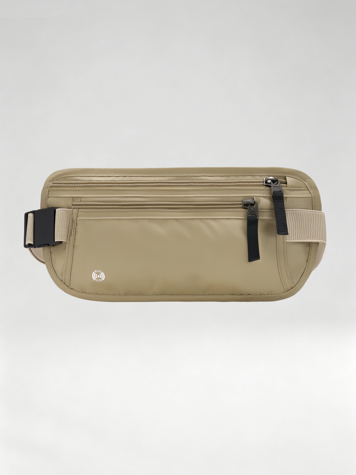 Flexvibe Anti-Scan Travel Passport Pouch, Hidden Waterproof Waist Bag for Phone & Documents