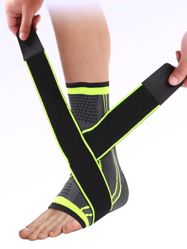 Flexvibe Breathable Ankle Brace Fits Left & Right, Anti-Sprain Support for Basketball Soccer Running Fitness