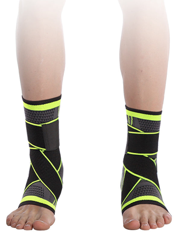 Flexvibe Breathable Ankle Brace Fits Left & Right, Anti-Sprain Support for Basketball Soccer Running Fitness