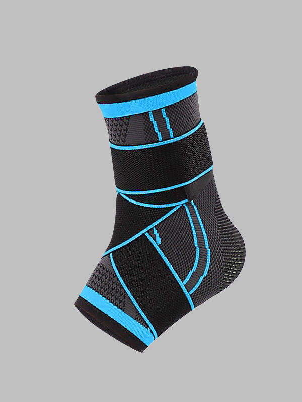 Flexvibe Breathable Ankle Brace Fits Left & Right, Anti-Sprain Support for Basketball Soccer Running Fitness