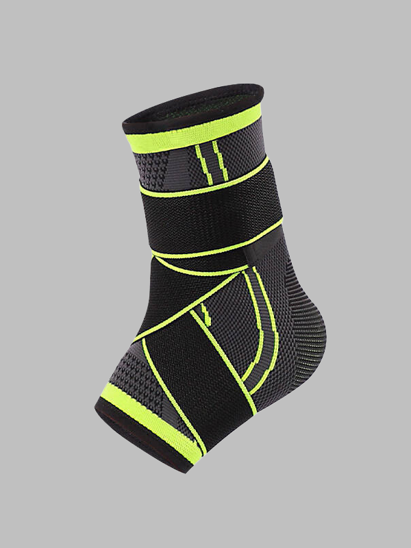 Flexvibe Breathable Ankle Brace Fits Left & Right, Anti-Sprain Support for Basketball Soccer Running Fitness