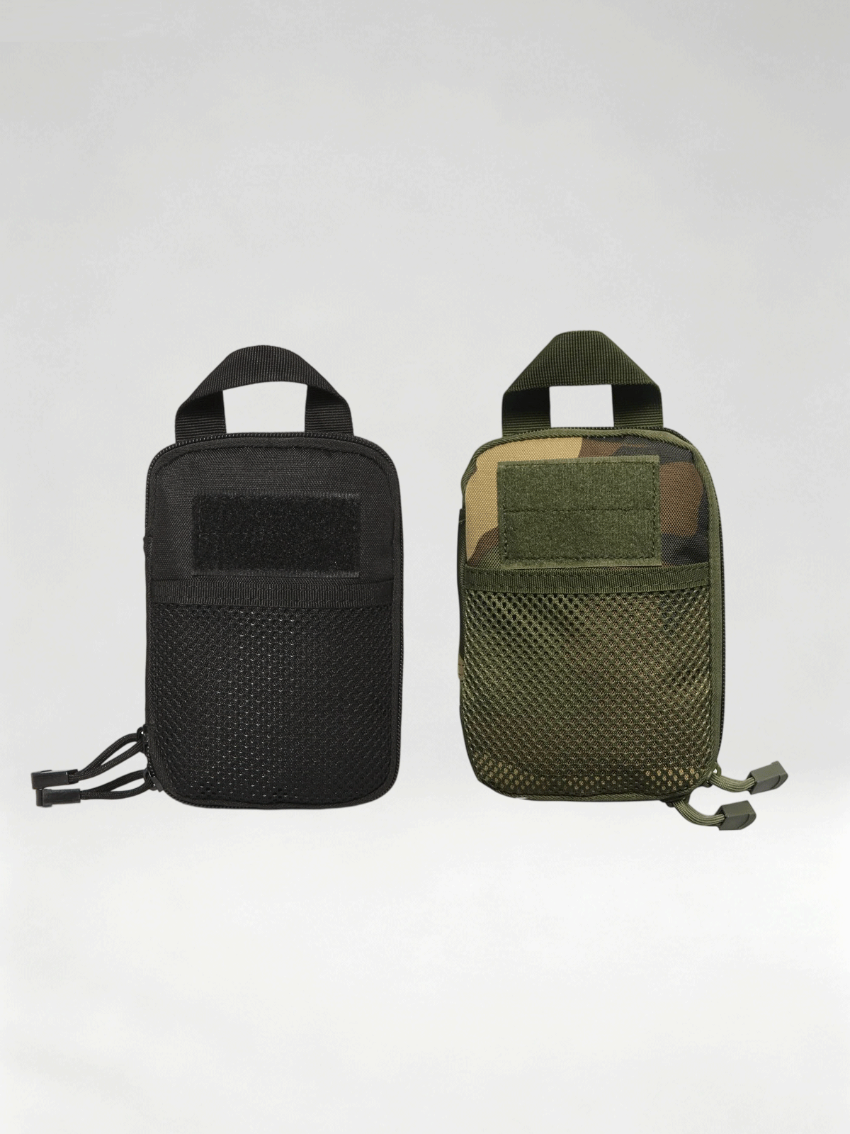 Flexvibe Mini Lightweight Tactical Pouch, Multi-purpose Camo Medical Tool Attachment Bag