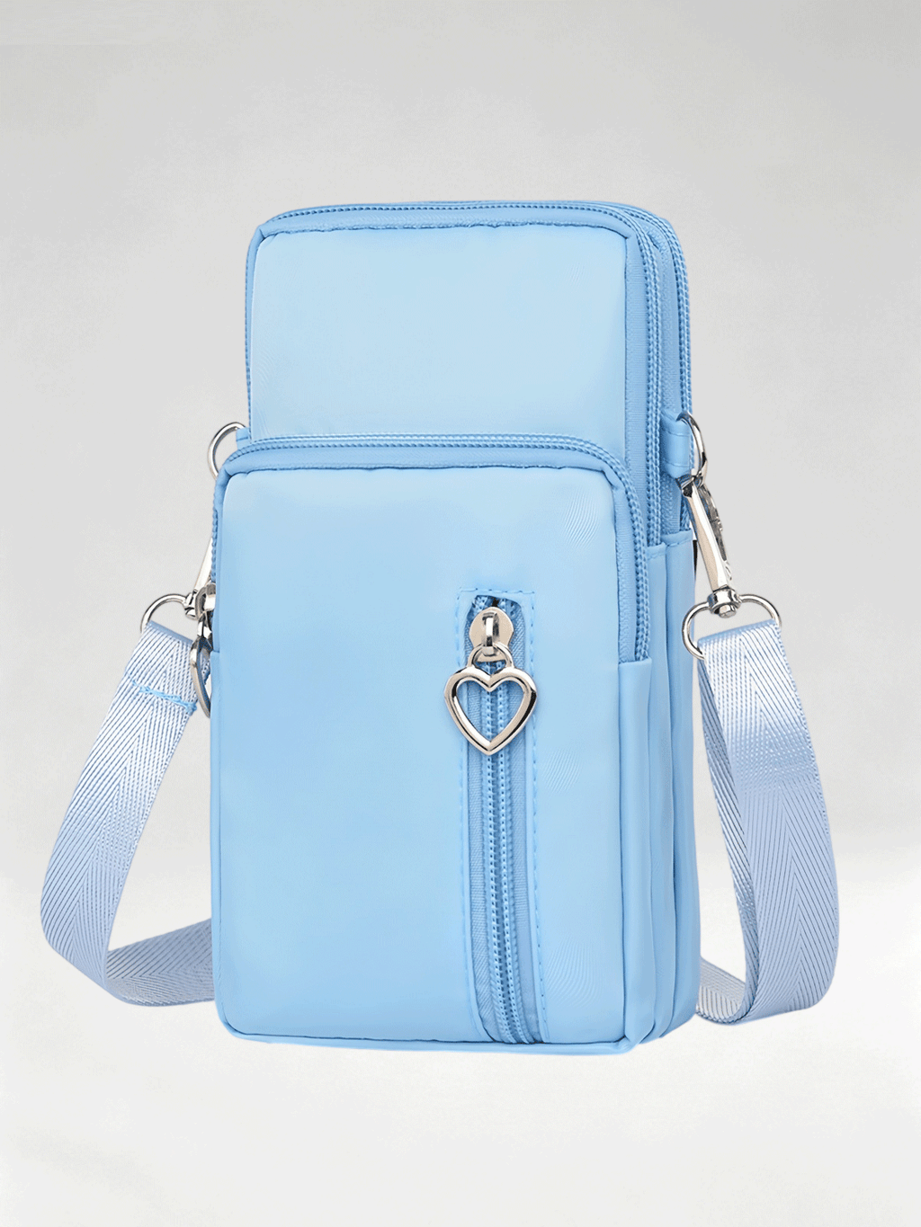 Flexvibe Women Mini Crossbody Phone Sling Bag, Vertical Neck Pouch Small Coin Purse