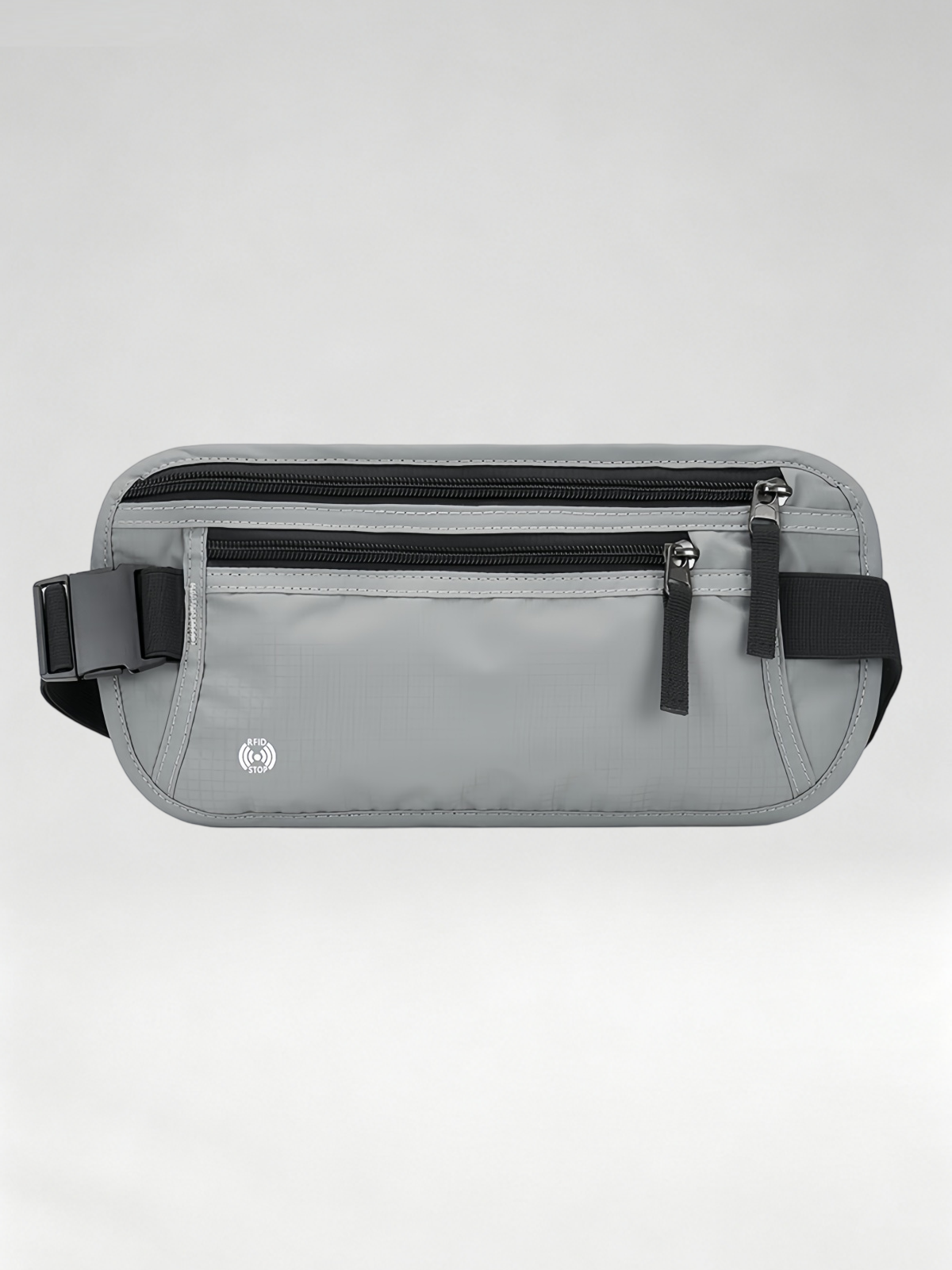 Flexvibe Anti-Scan Travel Passport Pouch, Hidden Waterproof Waist Bag for Phone & Documents
