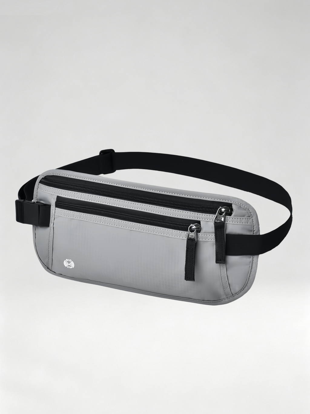 Flexvibe Anti-Scan Travel Passport Pouch, Hidden Waterproof Waist Bag for Phone & Documents