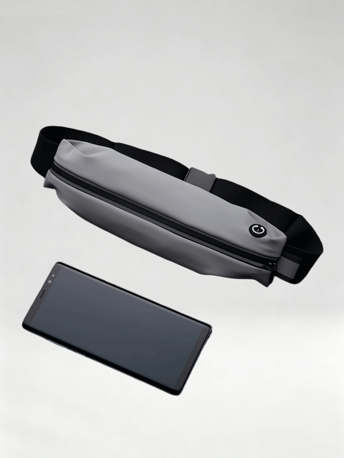 Flexvibe Slim Waterproof Running Fanny Pack, Invisible Waist Belt, 6.5 Inch Sports Phone Pouch