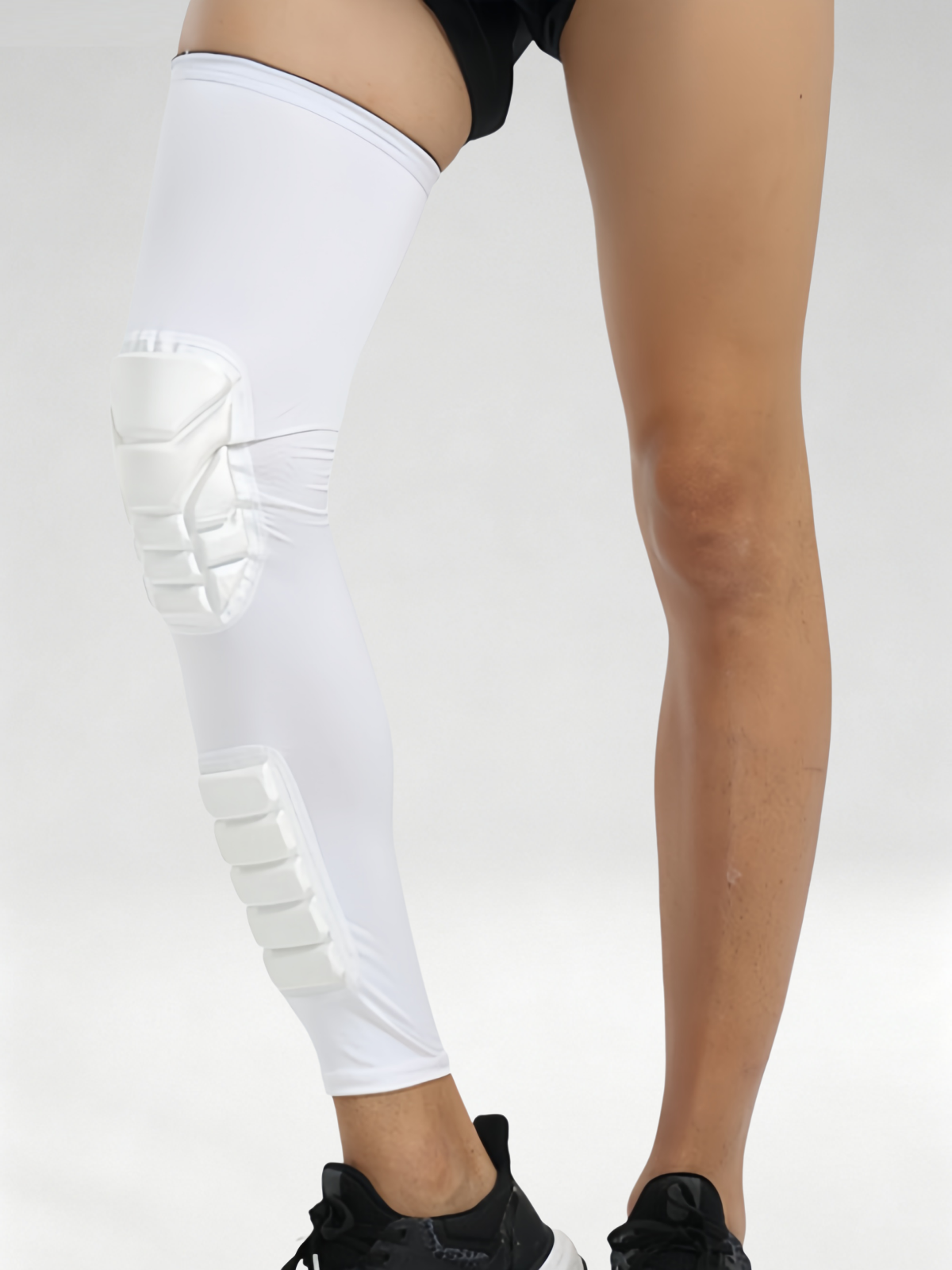 Flexvibe Extended Breathable Knee Leg Sleeves Anti‑Collision for Basketball Football Hiking Cycling