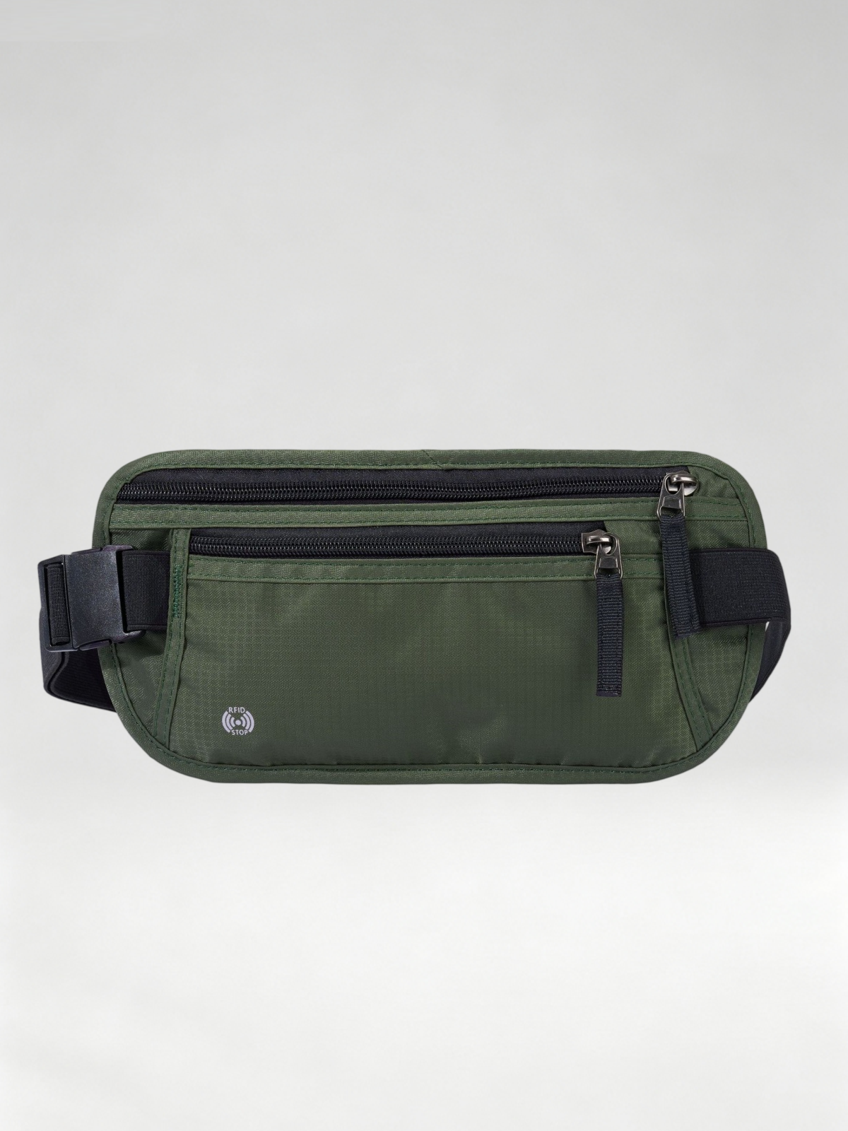 Flexvibe Anti-Scan Travel Passport Pouch, Hidden Waterproof Waist Bag for Phone & Documents