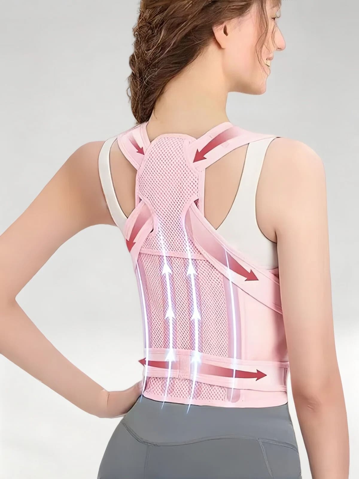 Flexvibe Posture Corrector for Men Women Back Support Anti‑Hunchback Correction Belt