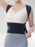 Flexvibe Posture Corrector Back Stretcher for Adults Students Sitting Posture Correction Belt