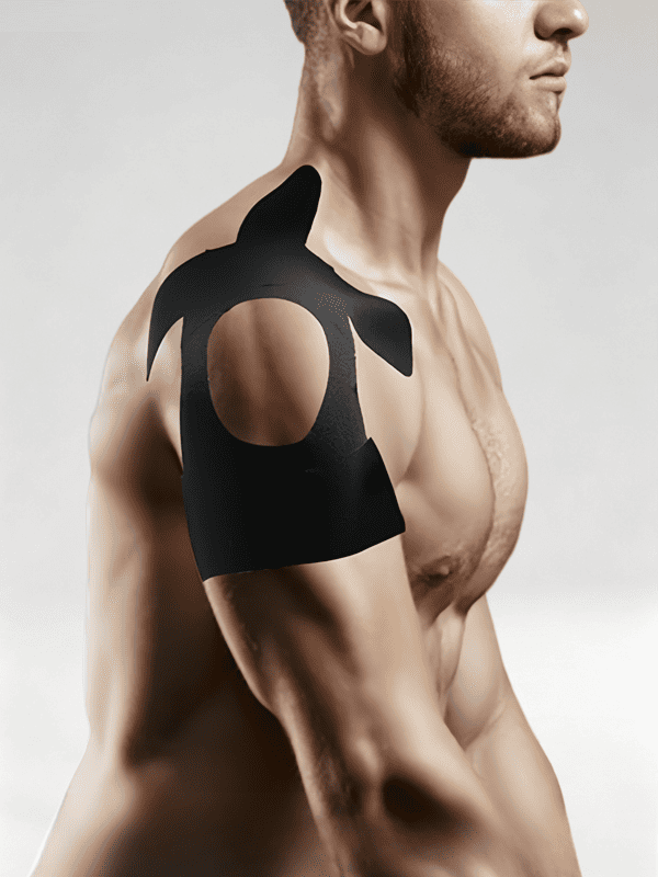 Flexvibe Pre‑Cut Shoulder Kinesiology Tape Elastic Sports Patch for Injury Prevention Men Women