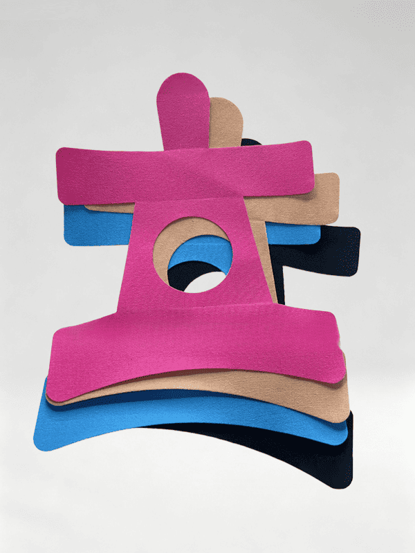 Flexvibe Pre‑Cut Shoulder Kinesiology Tape Elastic Sports Patch for Injury Prevention Men Women