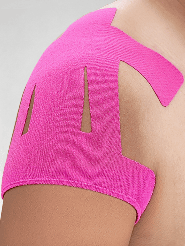 Flexvibe Pre‑Cut Integrated Shoulder Kinesiology Tape for Badminton Weightlifting Athletes Elastic Bandage