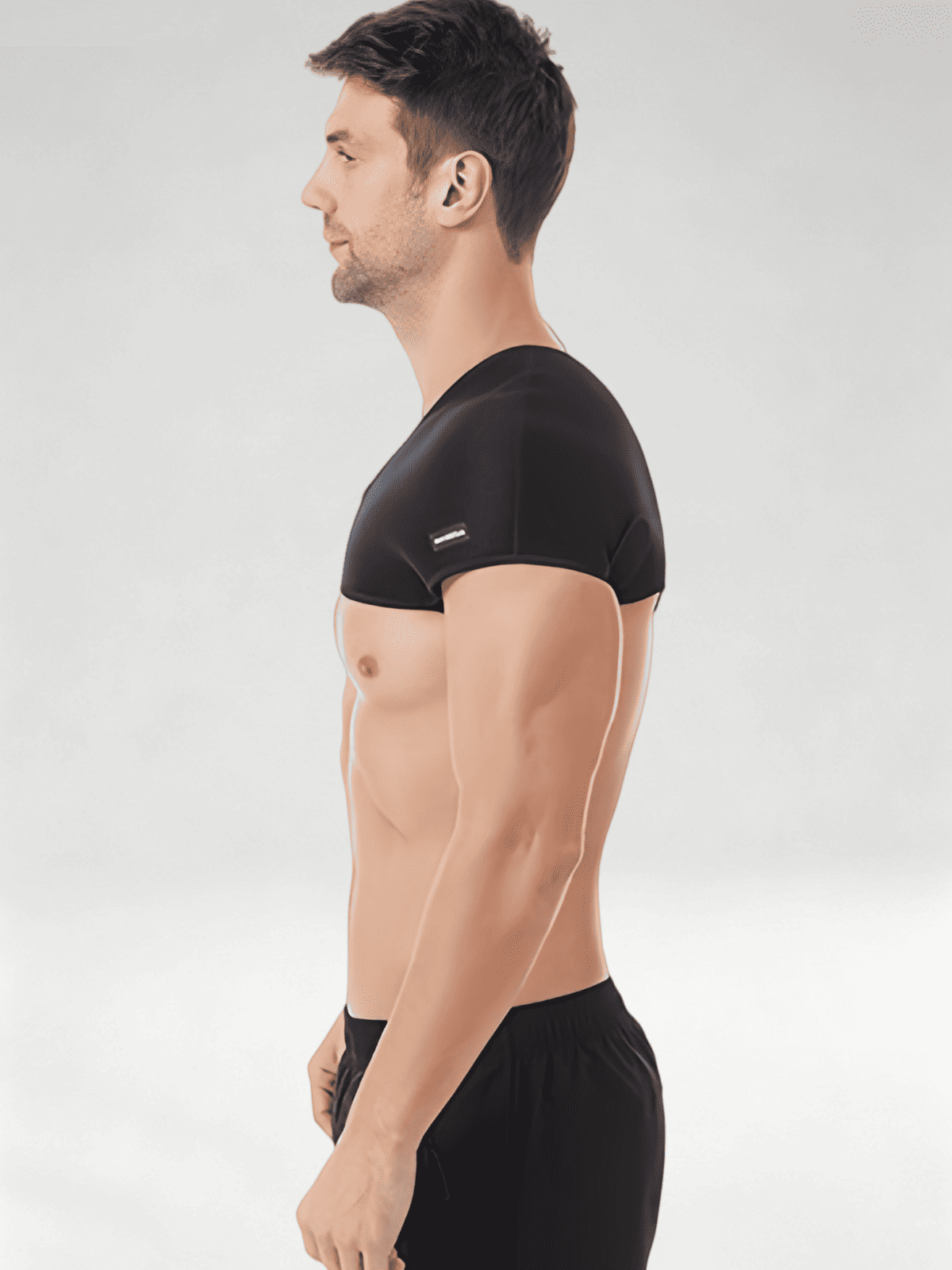 Flexvibe Single Shoulder Compression Support Breathable Warm Protective Strap for Men Women Fitness