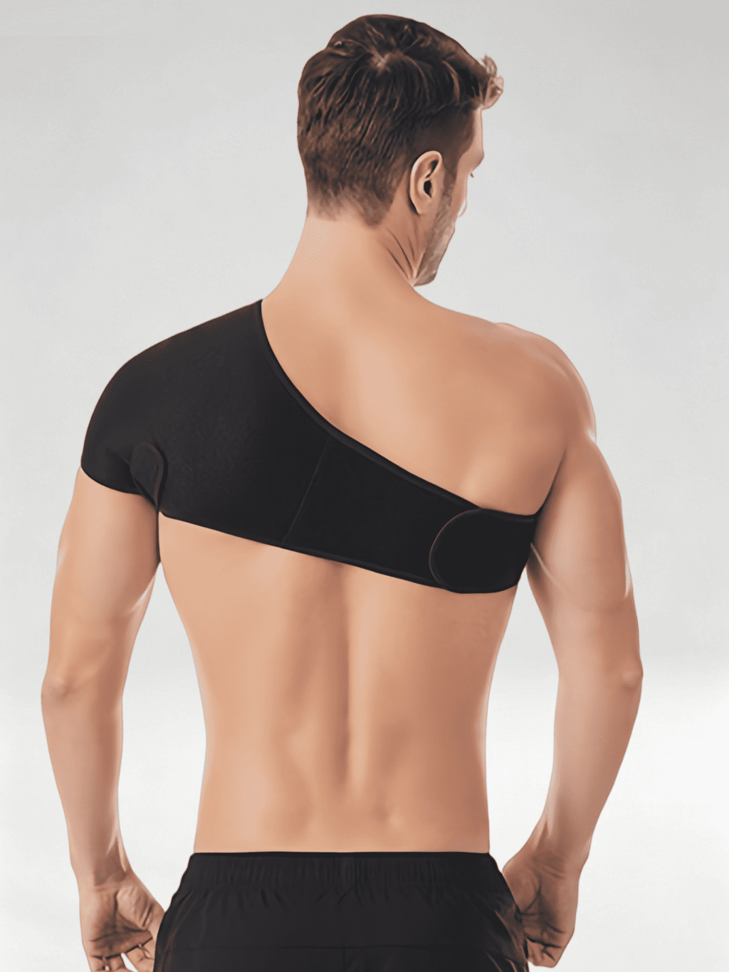 Flexvibe Single Shoulder Compression Support Breathable Warm Protective Strap for Men Women Fitness