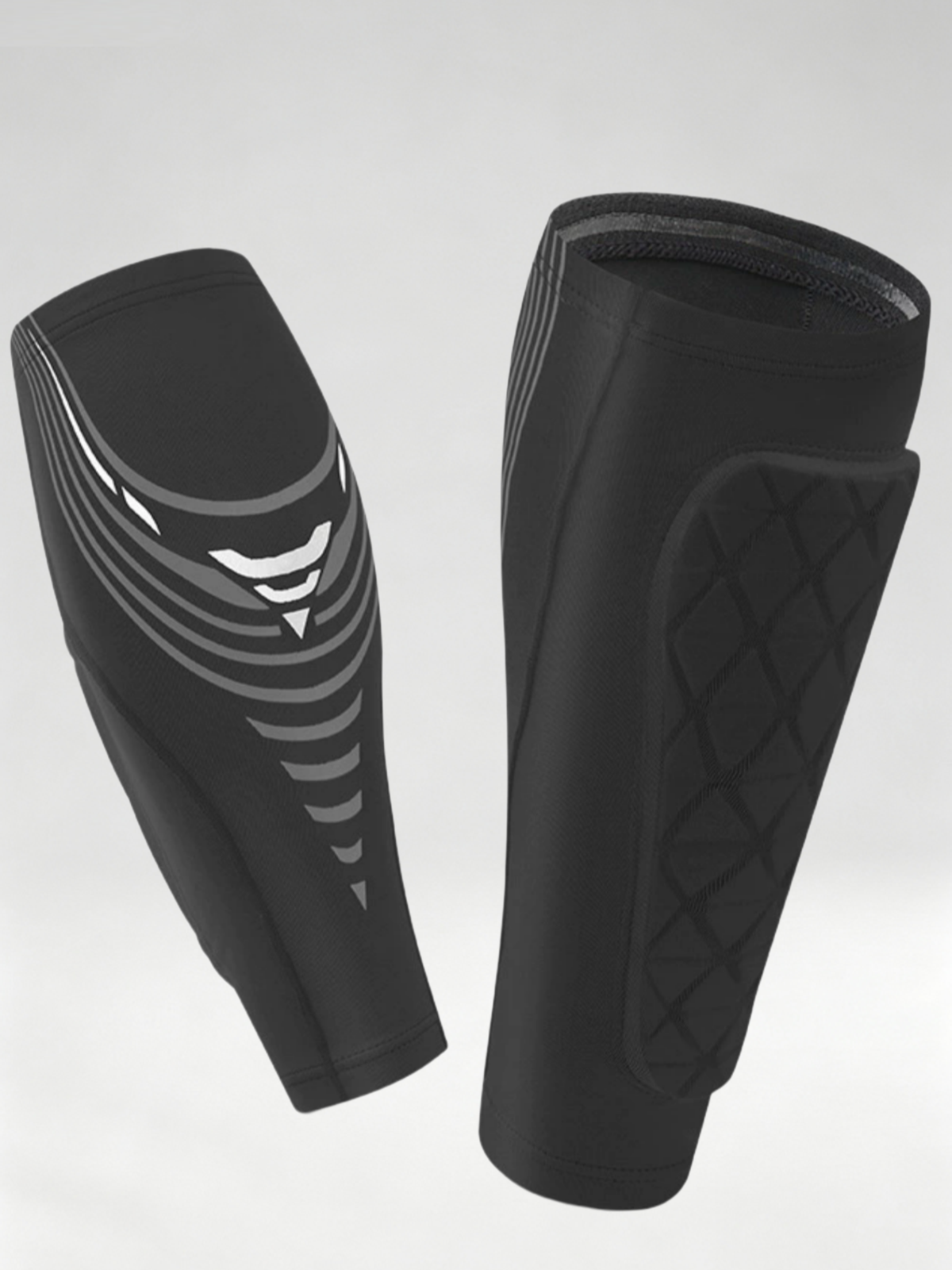 Flexvibe Honeycomb Anti‑Collision Shin Guard Breathable Non‑Slip Reflective for Football Running