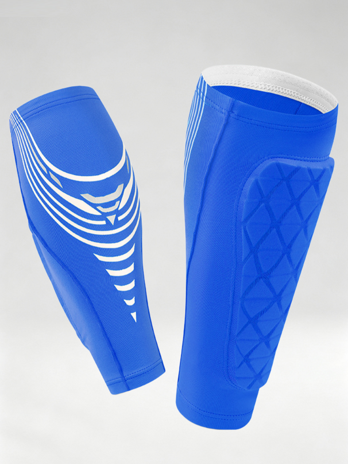 Flexvibe Honeycomb Anti‑Collision Shin Guard Breathable Non‑Slip Reflective for Football Running