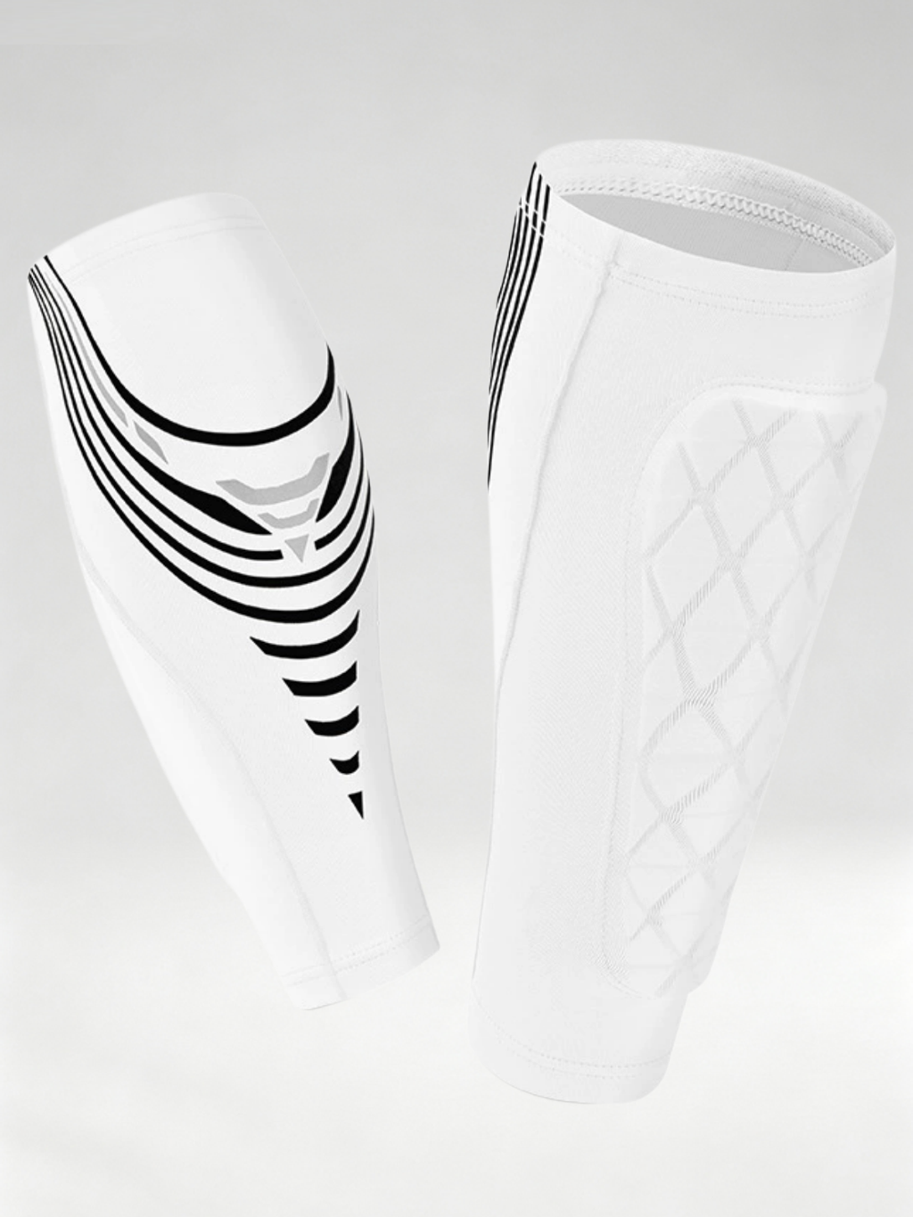 Flexvibe Honeycomb Anti‑Collision Shin Guard Breathable Non‑Slip Reflective for Football Running