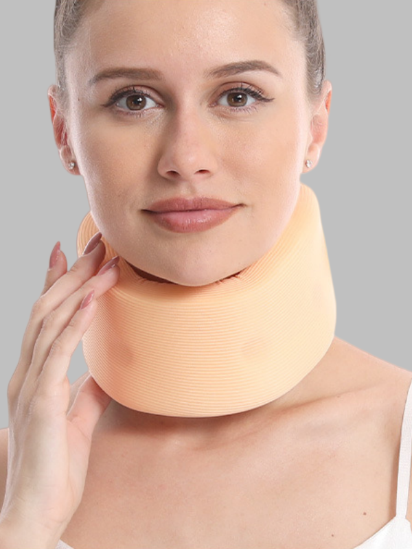 Flexvibe Neck Support Brace, Anti Forward Head Posture Corrector, Anti Text Neck Cervical Collar for Office Working Neck Pain Relief