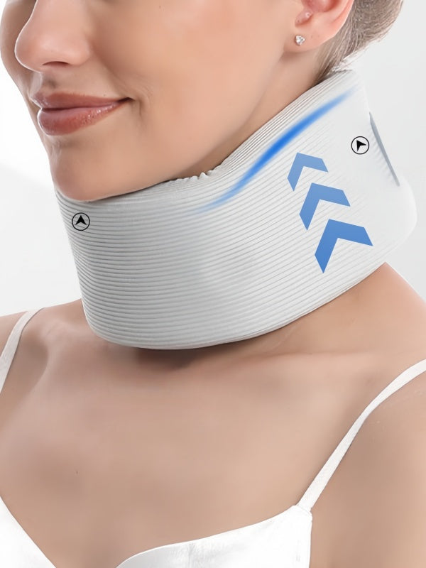 Flexvibe Neck Support Brace, Anti Forward Head Posture Corrector, Anti Text Neck Cervical Collar for Office Working Neck Pain Relief
