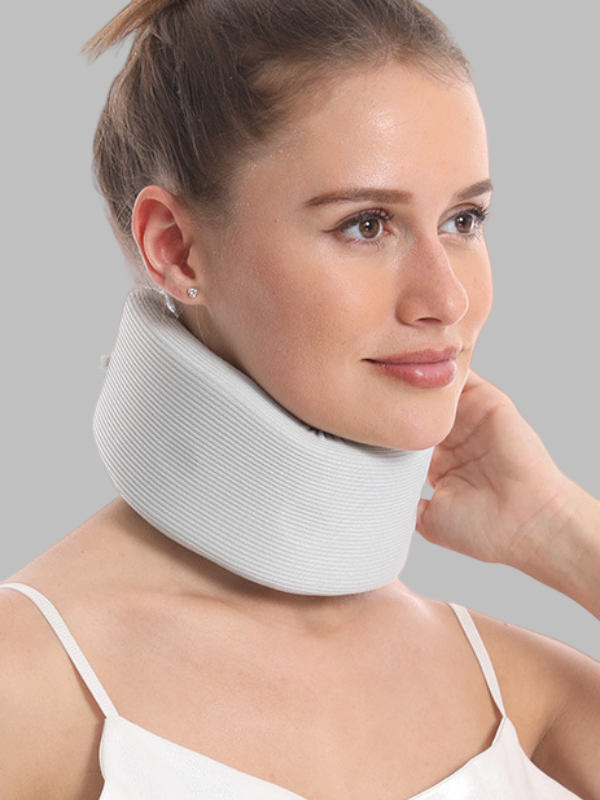 Flexvibe Neck Support Brace, Anti Forward Head Posture Corrector, Anti Text Neck Cervical Collar for Office Working Neck Pain Relief