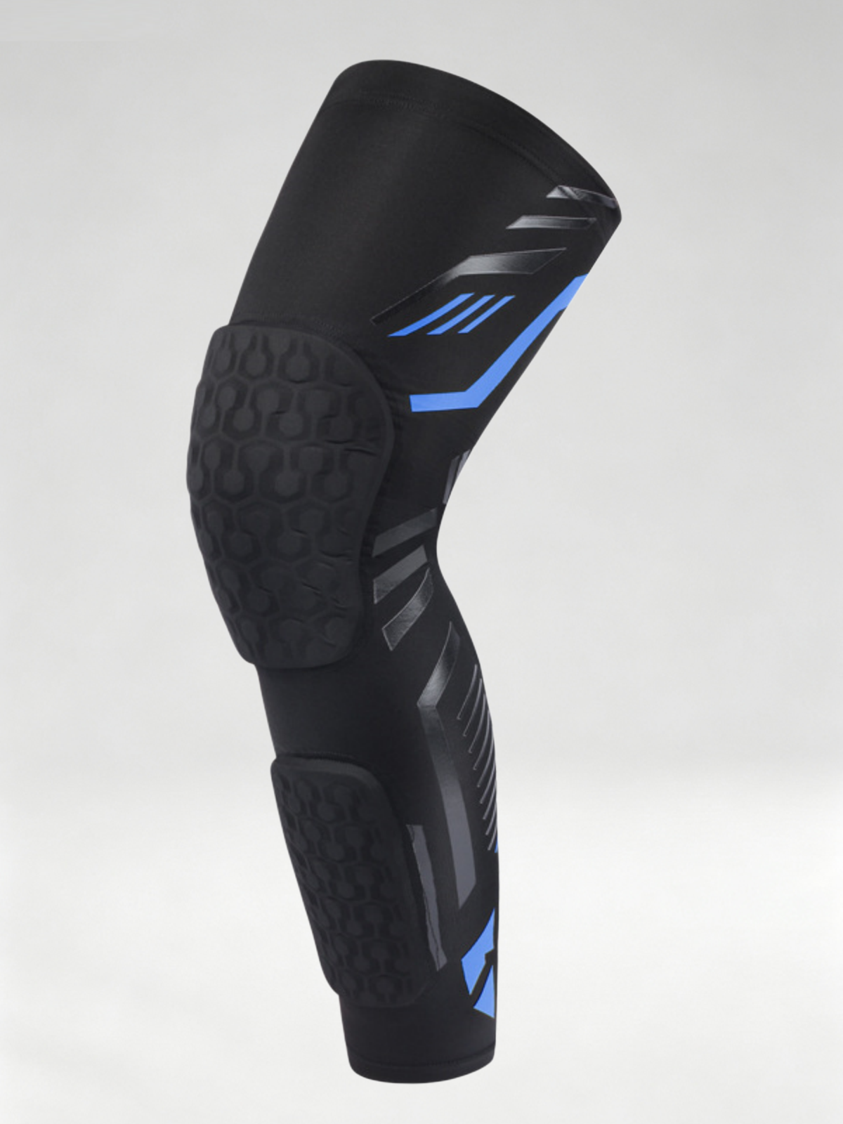 Flexvibe Honeycomb Anti‑Collision Knee Sleeve Non‑Slip Patella Protector for Basketball Running Cycling