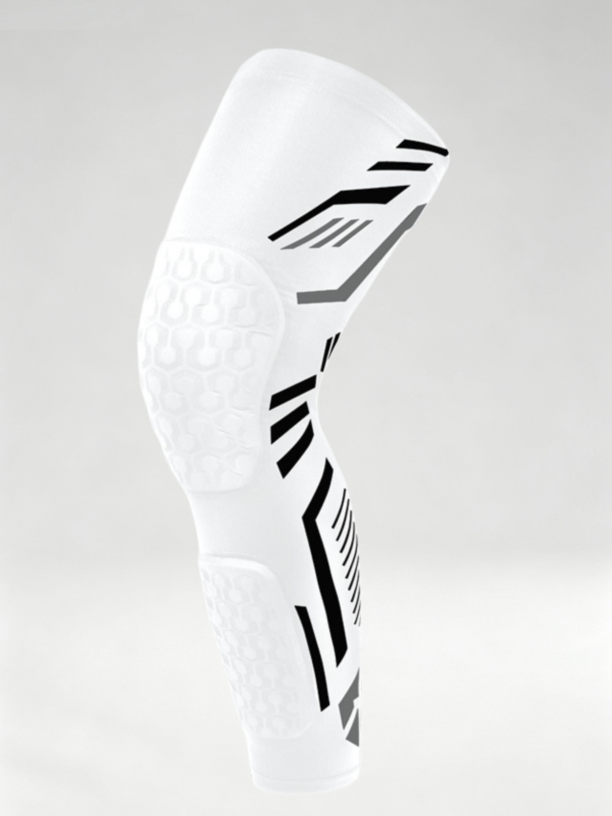 Flexvibe Honeycomb Anti‑Collision Knee Sleeve Non‑Slip Patella Protector for Basketball Running Cycling