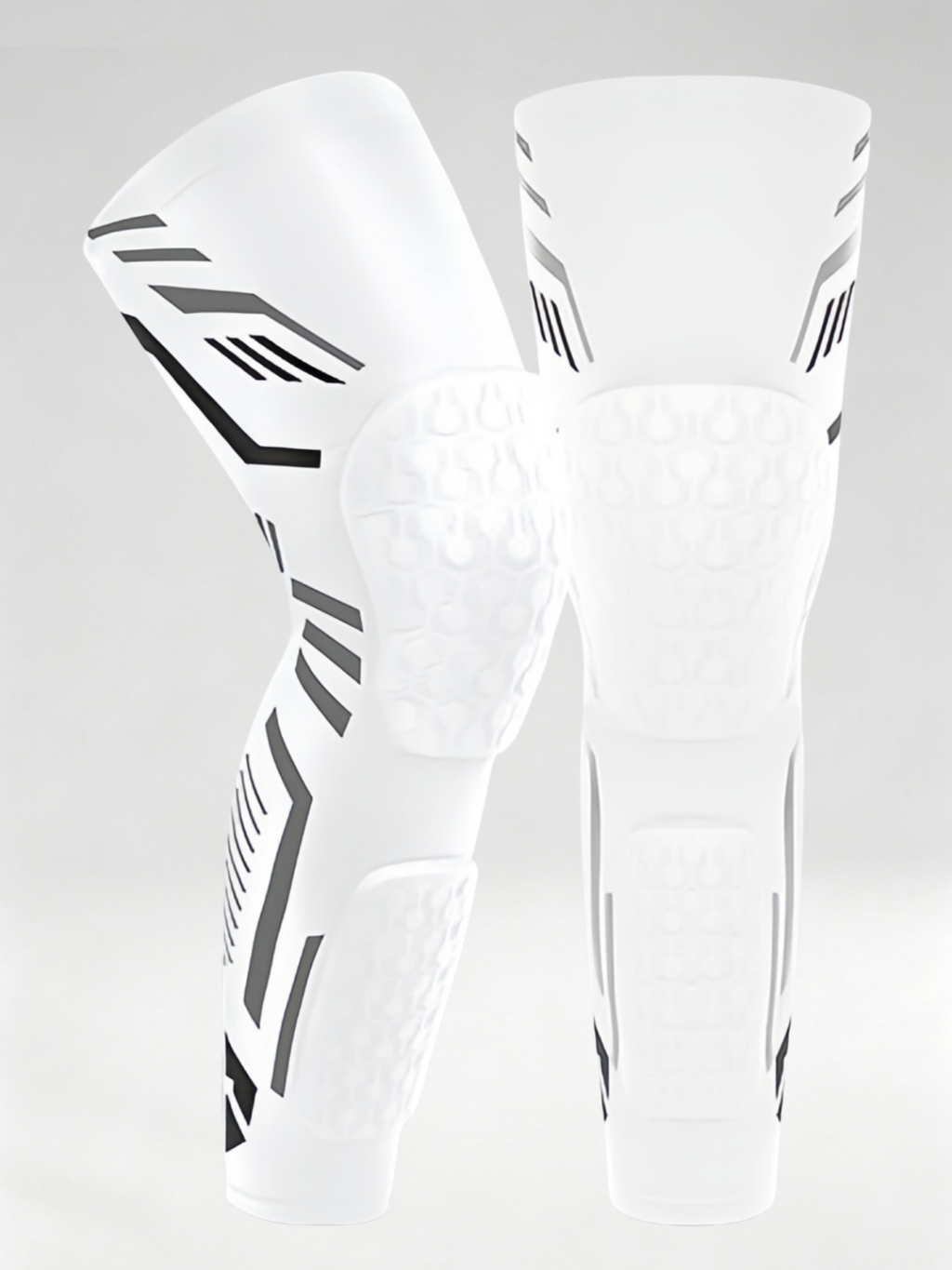 Flexvibe Honeycomb Anti‑Collision Knee Sleeve Non‑Slip Patella Protector for Basketball Running Cycling