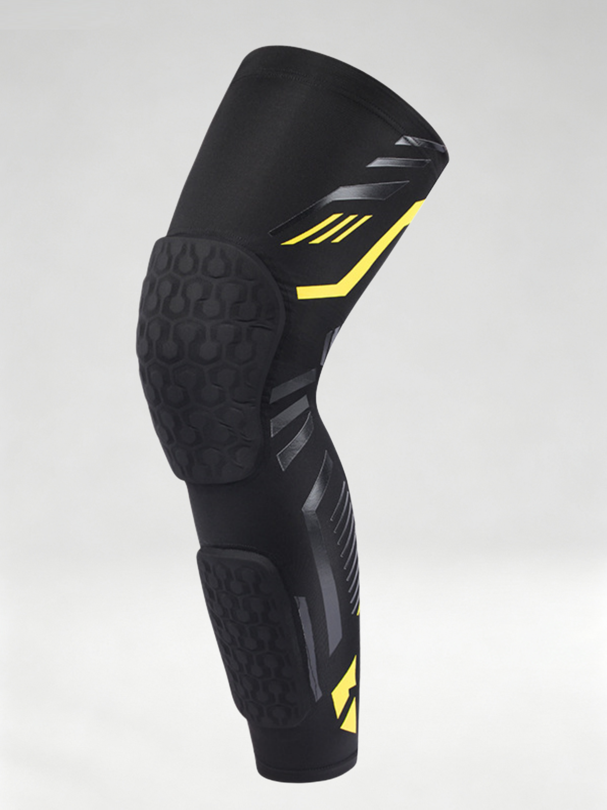 Flexvibe Honeycomb Anti‑Collision Knee Sleeve Non‑Slip Patella Protector for Basketball Running Cycling