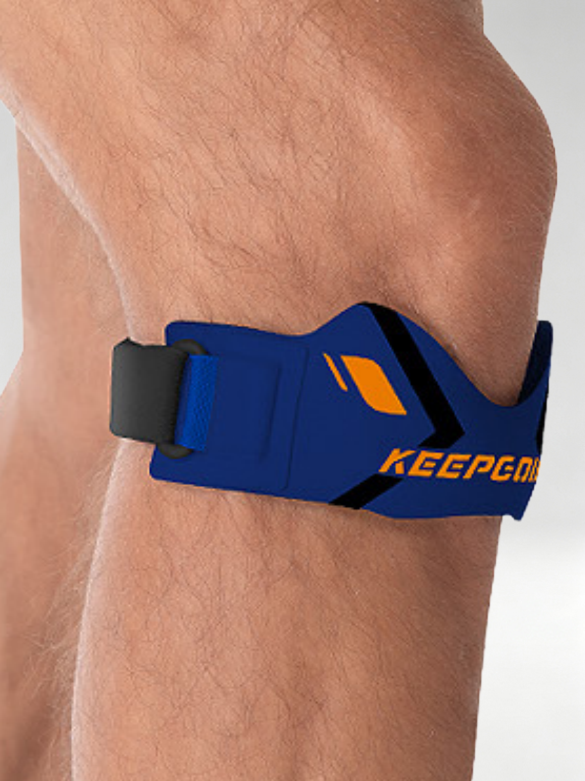 Flexvibe Adjustable Patella Knee Strap for Basketball Running Cycling Hiking Meniscus Knee Protection