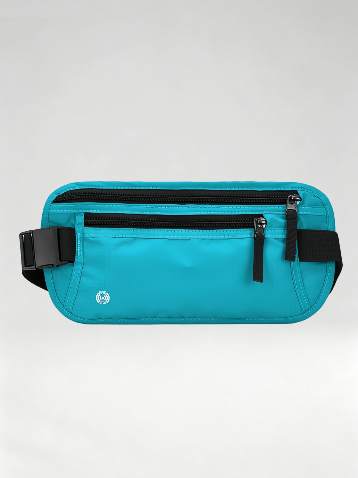 Flexvibe Anti-Scan Travel Passport Pouch, Hidden Waterproof Waist Bag for Phone & Documents