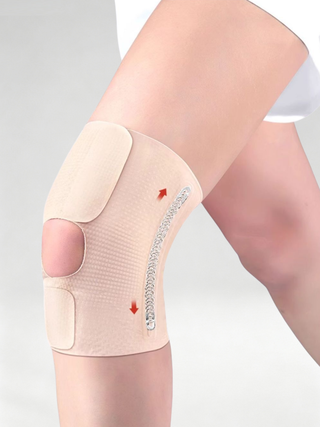 Flexvibe Thin Breathable Knee Sleeve for Women Running Walking Meniscus Patella Protection