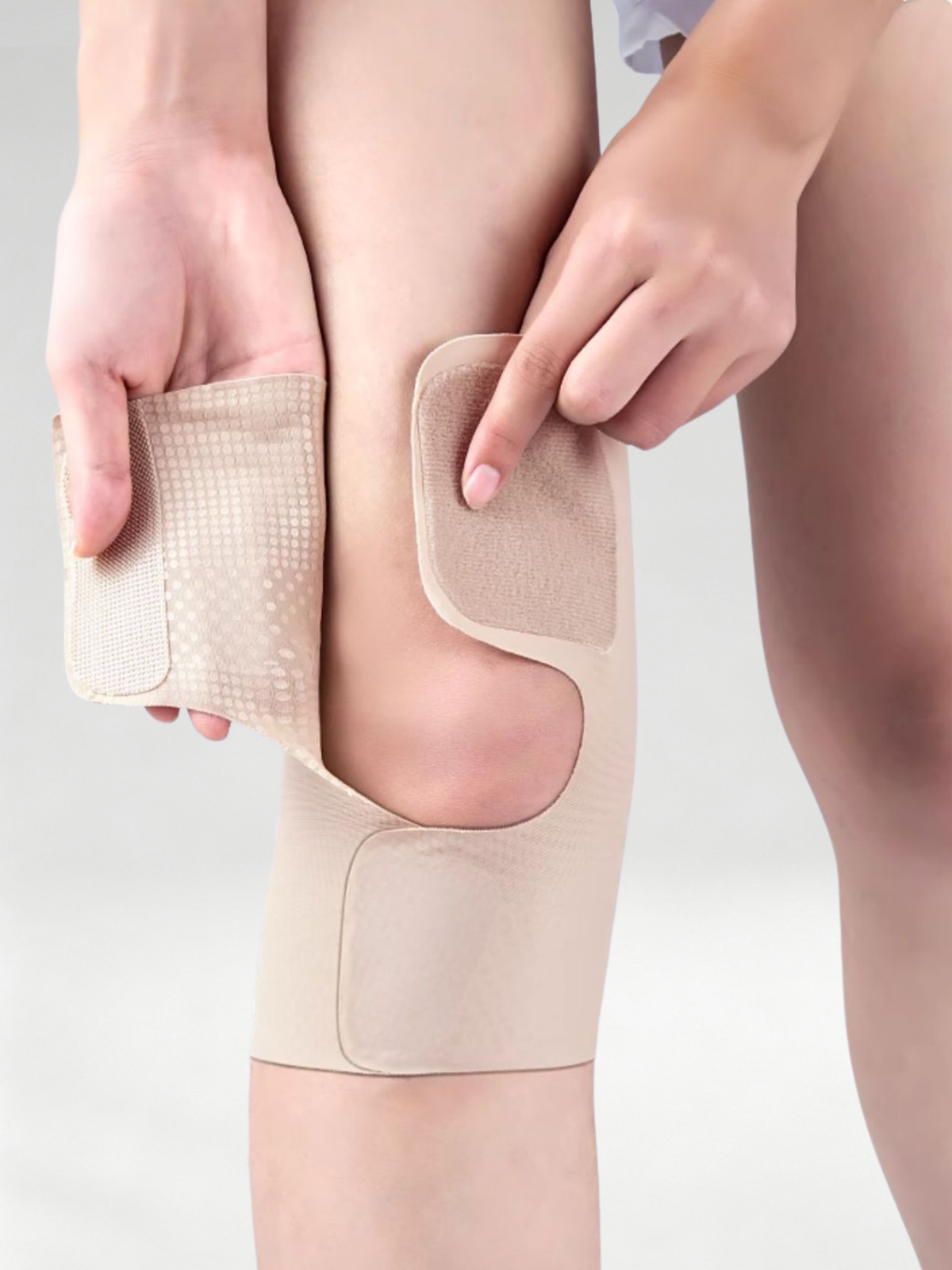 Flexvibe Thin Breathable Knee Sleeve for Women Running Walking Meniscus Patella Protection