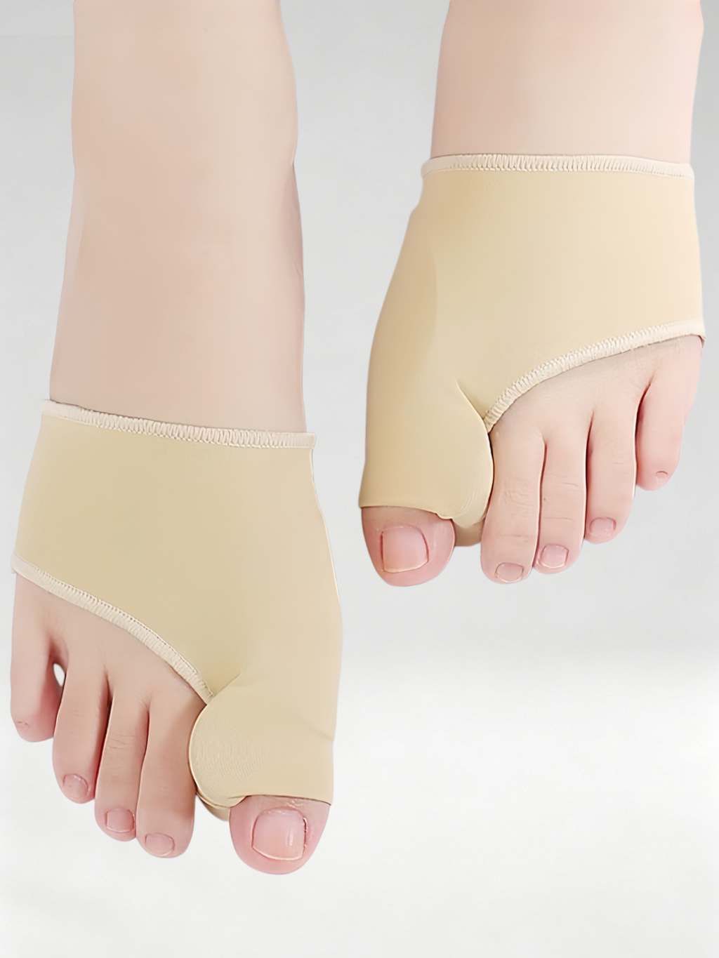Flexvibe Bunion Corrector Toe Separator, Hallux Valgus Orthotic Big Toe Straightener for Men & Women